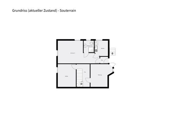 Grundriss - Souterrain