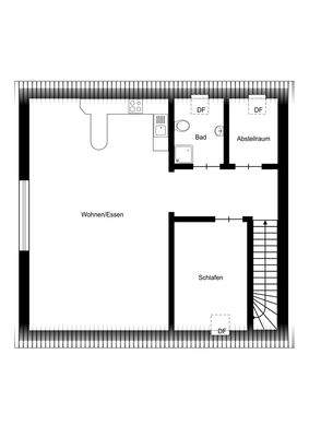 ACHTERWASSER XIV - Remise Einliegerwohnung im Dachgeschoss