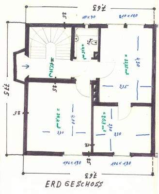 Grundriss Erdgeschoss
