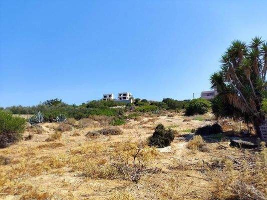 Kreta, Rethymno: Investitionsgrundstück mit Meerblick nahe Stadtzentrum zu verkaufen