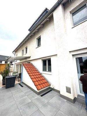 Rückseite Terrassen Teilansicht