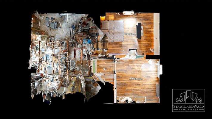 Schematischer Grundriss DG