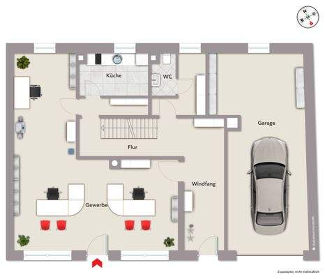 Grundriss Erdgeschoss