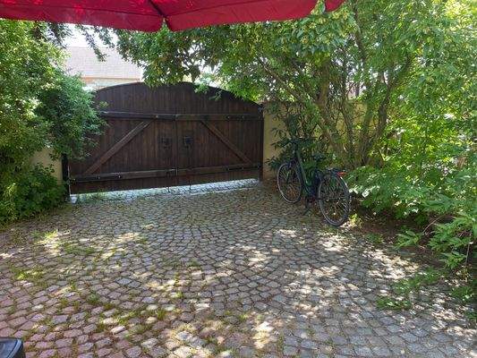 Gartentor Einfahrt Landhaus