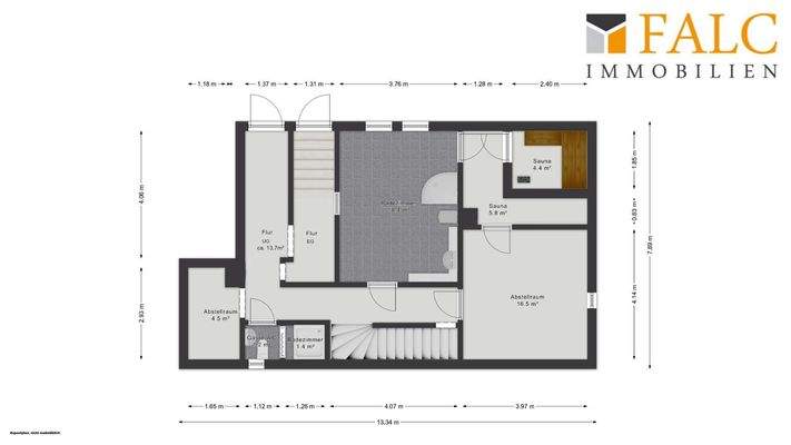 Grundriss Untergeschoss