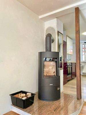 Kamin Wohnzimmer Wohnung OG