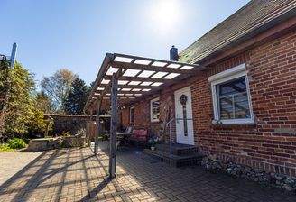 Überdachte Terrasse