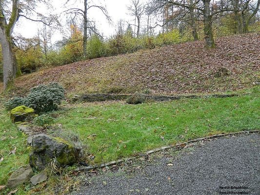 Grünfläche mit Grillplatz