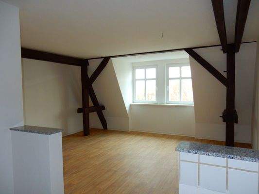 Ansicht von Küche Richtung Wohnzimmer