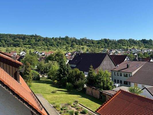 Ausblick vom Dachgeschoss