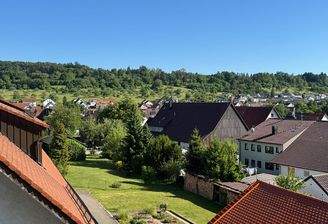 Ausblick vom Dachgeschoss