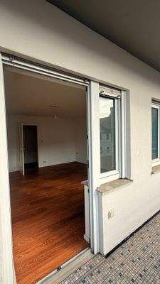 Wohnzimmerblick vom Balkon