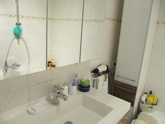 Teil des Badezimmers