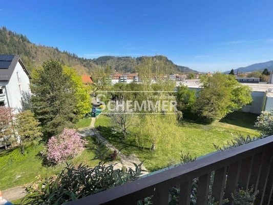 Blick vom hinteren Balkon