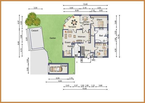 Grundriss Erdgeschoss