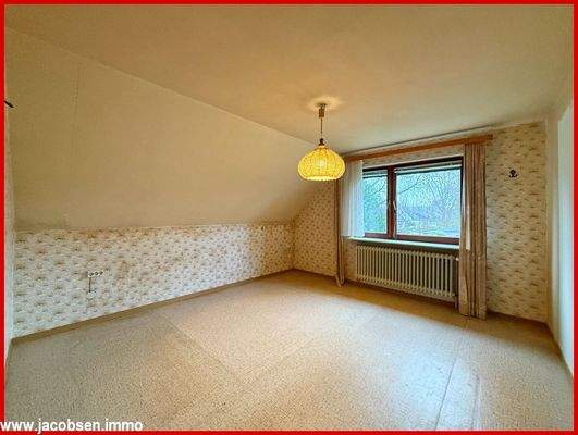 Schlafzimmer im Dachgeschoss