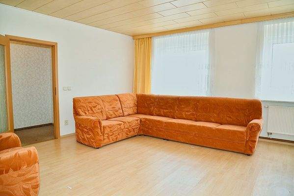 Wohnzimmer Blick vom Kinderzimmer