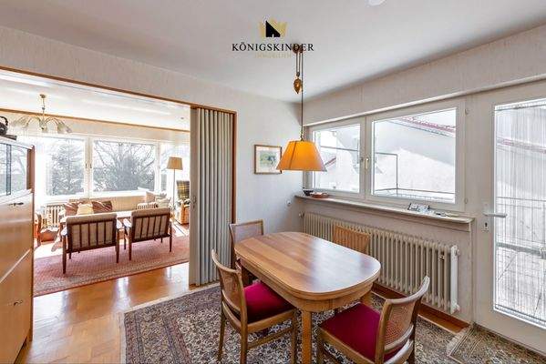 Esszimmer-Wohnzimmer