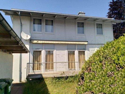 Gartenansicht - jüngeres Haus