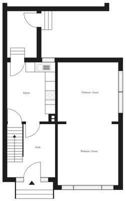 Grundriss Erdgeschoss