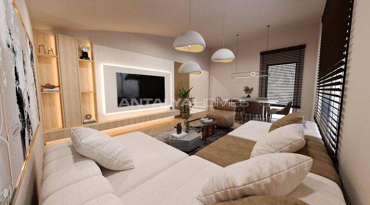 2 and 3-Bedroom Apartments for Sale in Antalya Serik