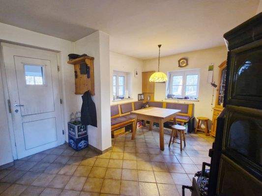 gemütlicher Essplatz in der Küche EG