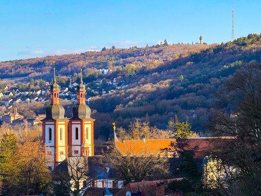 Weitblick aufs Kloster