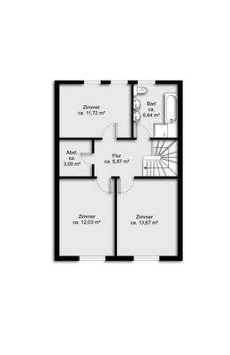 Grundriss Dachgeschoss