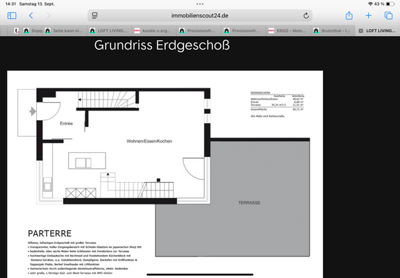 Grundriss Erdgeschoss