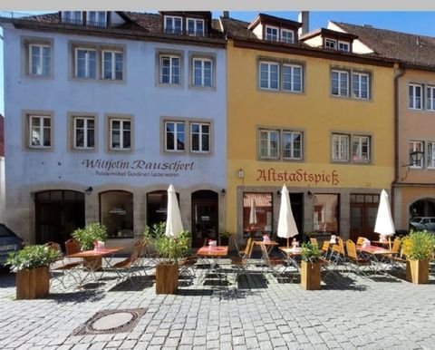 Rothenburg ob der Tauber Gastronomie, Pacht, Gaststätten