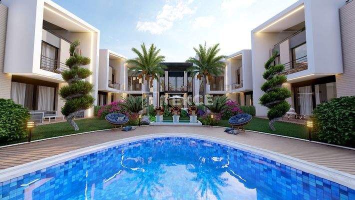 Flats in a Modern Complex in North Cyprus Lapta