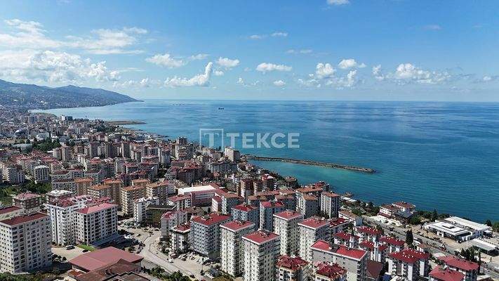 Furnished Flats in Yıldızlı Akcaabat with Sea View