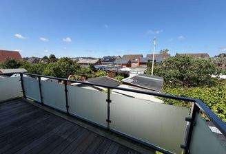 Blick vom Balkon