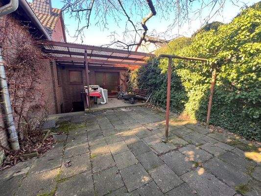 weitere Terrasse am Haus