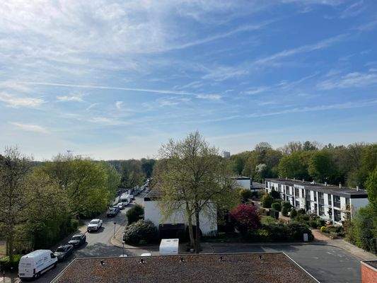 Weitblick vom Balkon