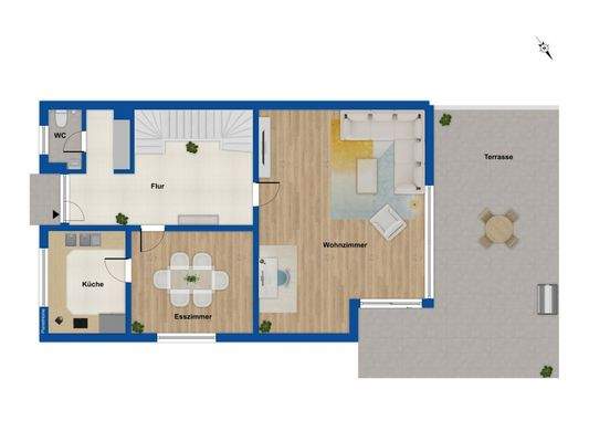 Grundriss Erdgeschoss