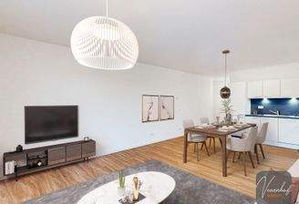 Wohn-, Koch- und Essbereich