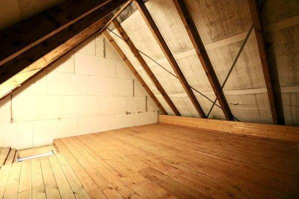 Die Ausbaureserve im Spitzboden