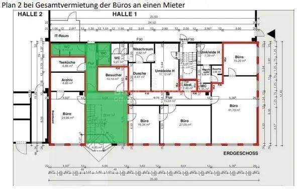 Büro Einzelvermietung