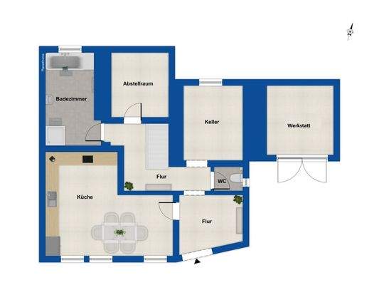 Grundriss Erdgeschoss