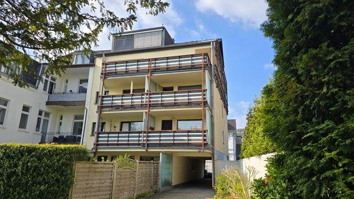 Hausansicht vom Innenhof