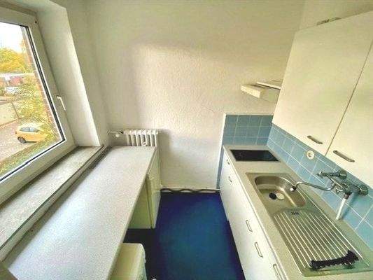 Die Kochnische bietet alles, was man braucht