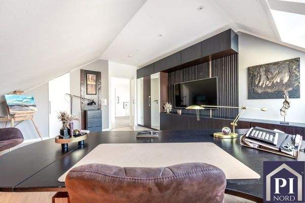 Arbeitsplatz im Arbeitszimmer