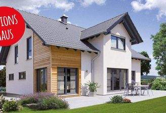 Haus MAINZ mit Zwerchgiebel Satteldach