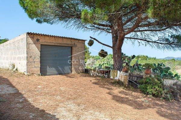 Garage für den Traktor