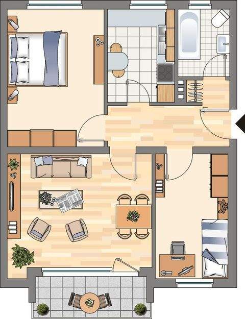 Glücksburg Wohnungen, Glücksburg Wohnung mieten