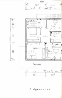 Grundriss Erdgeschoss