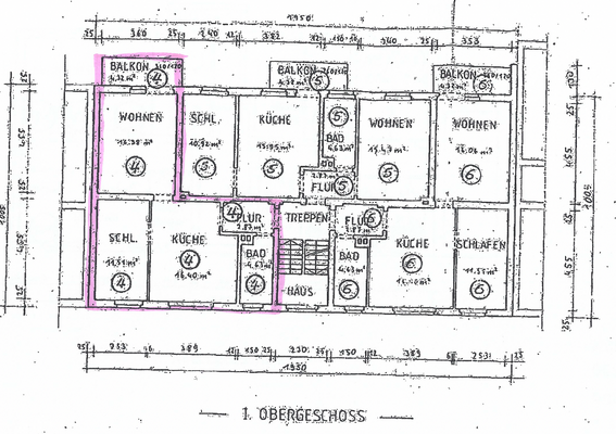Grundriss - 1.OG links