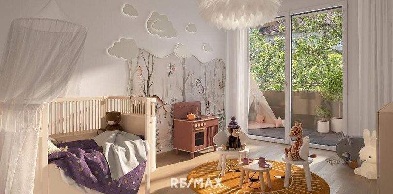 Kinderzimmer Visualisierung