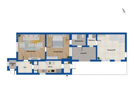 Grundriss Erdgeschoss